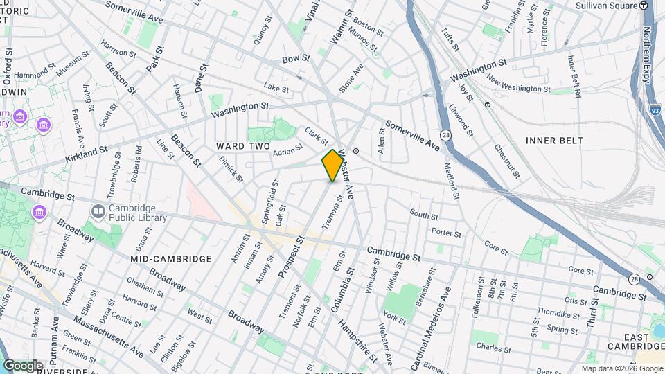 90 Prospect St Map and Location Details