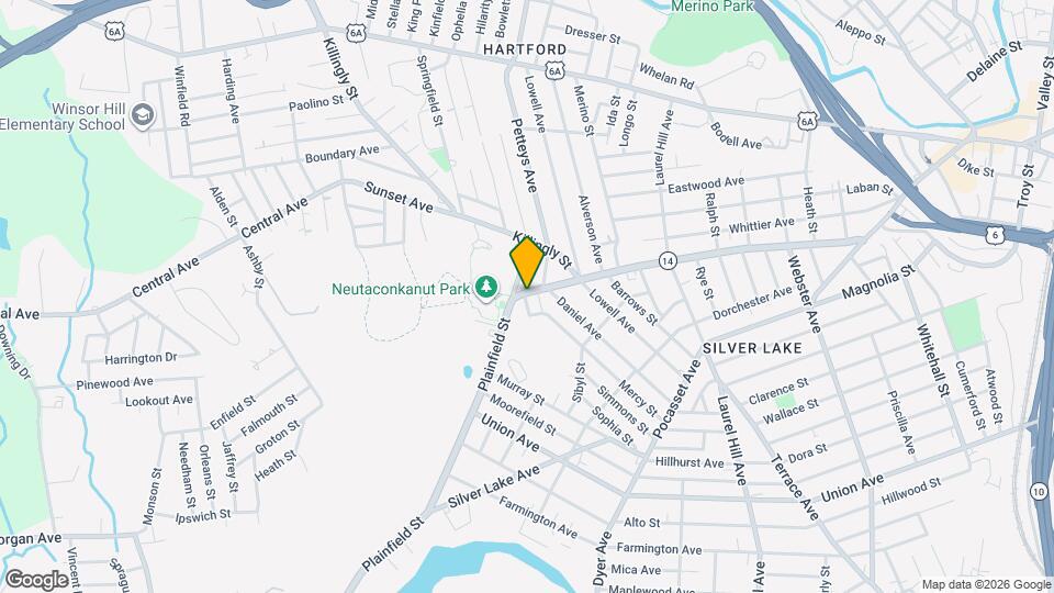 664 Plainfield St Map and Location Details
