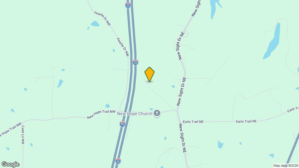 1858 Covington Ln NE Map and Location Details