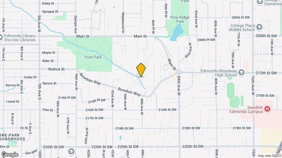 21233-21235 Pioneer Way Mapa y Detalles de la Ubicación