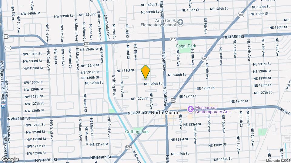 479 NE 129th St Map and Location Details