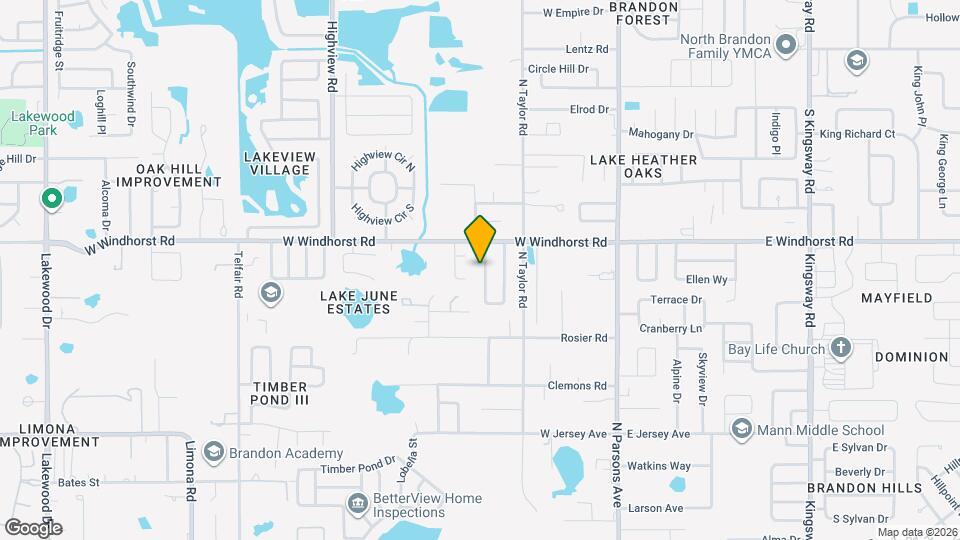 1208 W Camellia Dr Map and Location Details