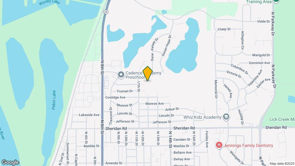 1107 Eisenhower Dr Map and Location Details