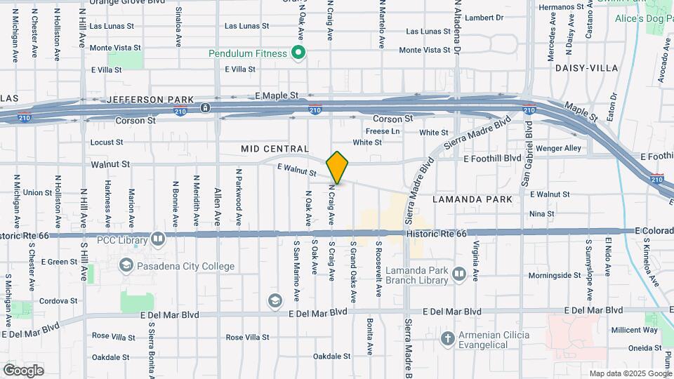 120 Craig Ave Mapa y Detalles de la Ubicación