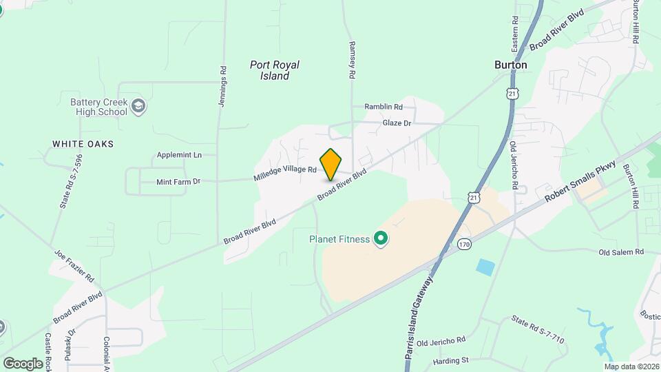 224 Broad River Blvd Map and Location Details