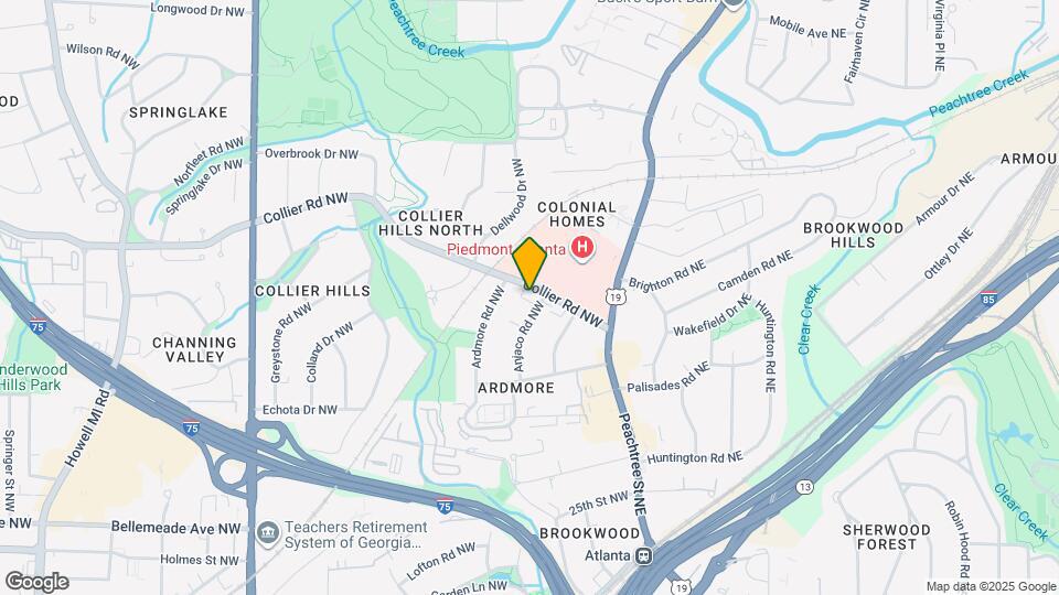 28 Collier Rd NW Map and Location Details