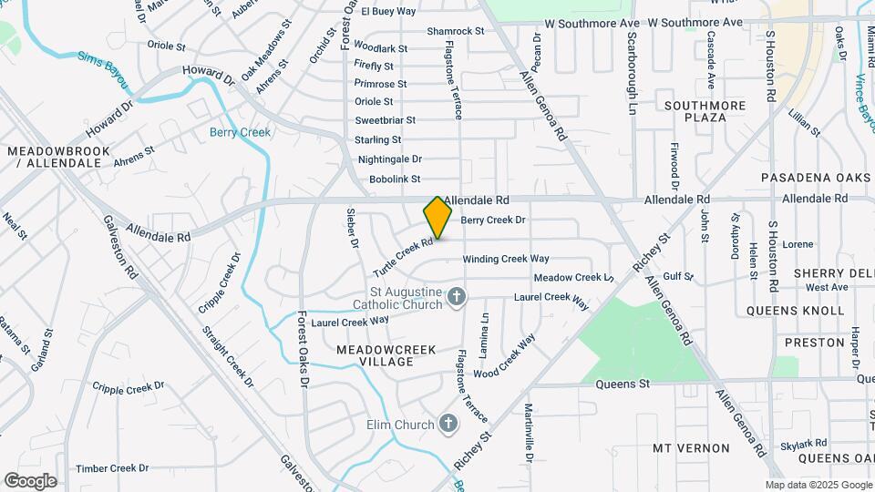 5542 Turtle Creek Rd Map and Location Details