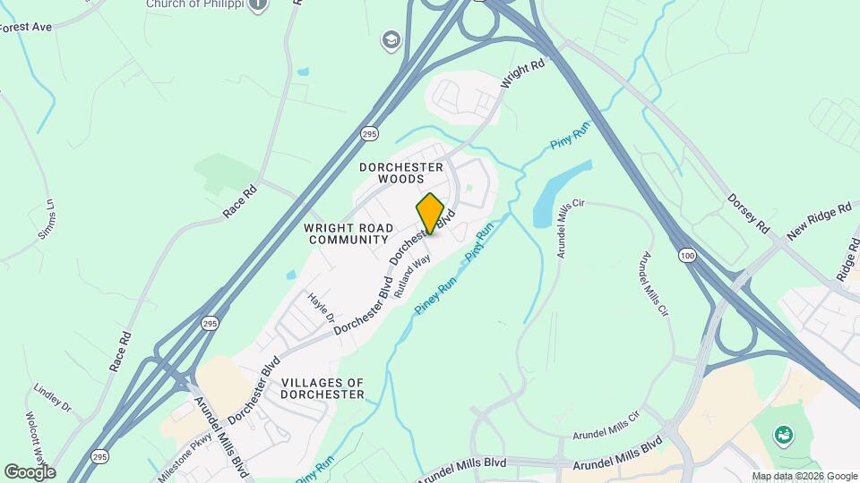 1509 Rutland Way Map and Location Details