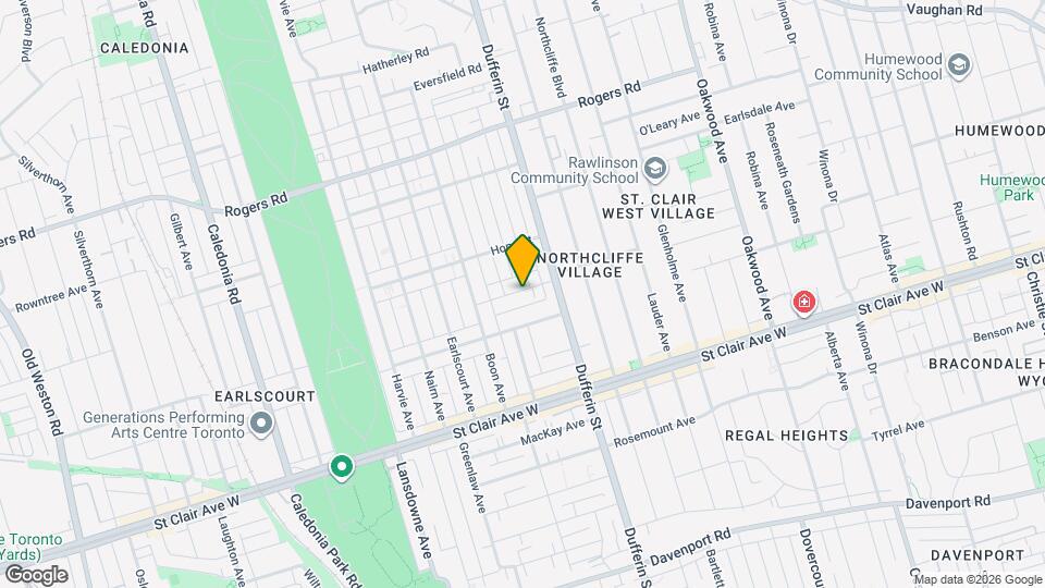 23 Goodwood Ave Map and Location Details