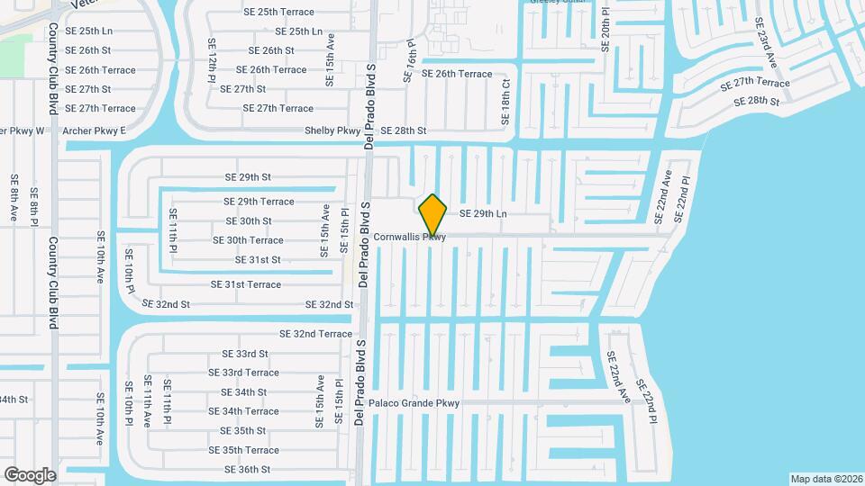 1710 Cornwallis Pkwy Map and Location Details
