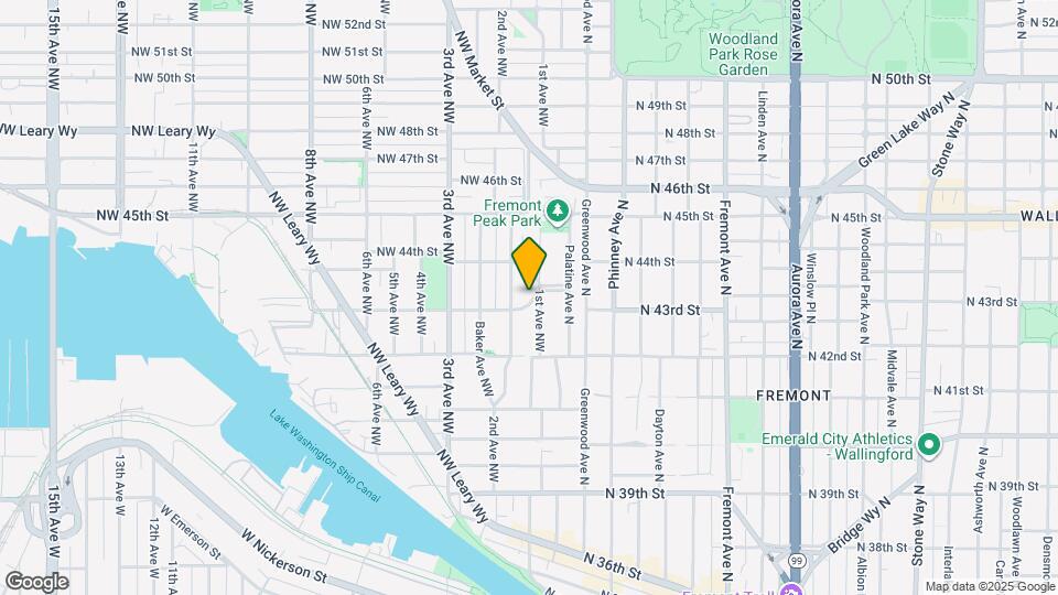 102 NW 43rd St Map and Location Details