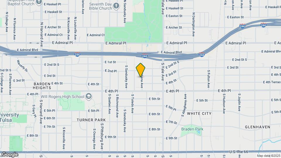 308 S Urbana Ave Map and Location Details