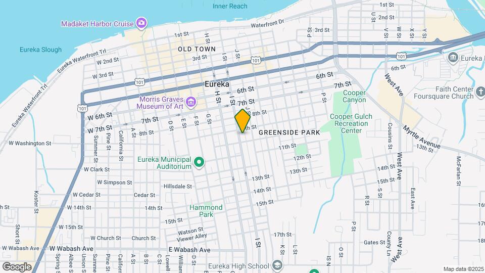 921 I St Map and Location Details