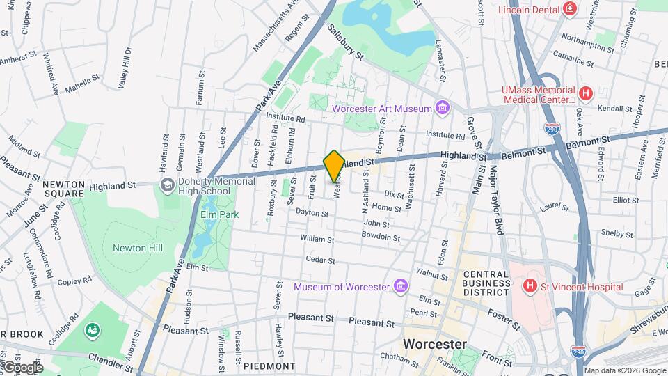 110 West St, Unit apartment 2 Mapa y Detalles de la Ubicación