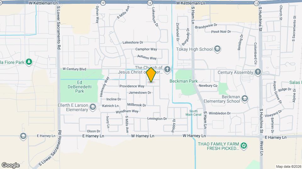 1717 Providence Way Map and Location Details