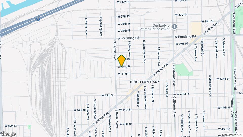 3137-41 W 41st St Mapa y Detalles de la Ubicación