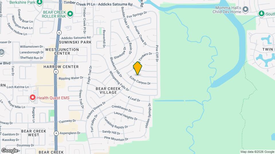 15727 Cascade Point Dr Map and Location Details