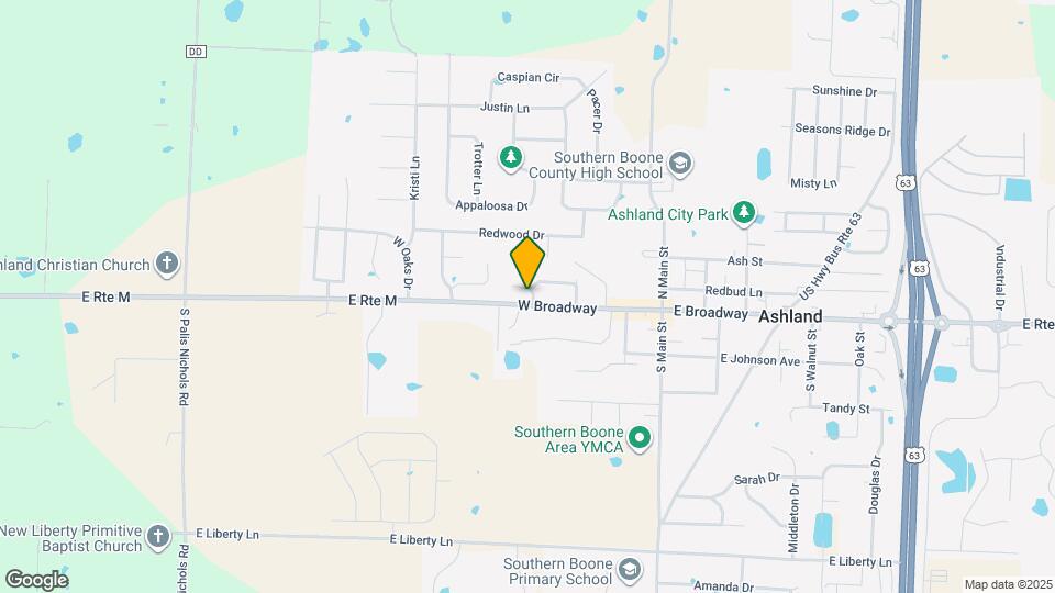 103 S Woods Ct Map and Location Details