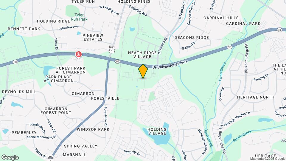 1204 Holding Village Way Map and Location Details