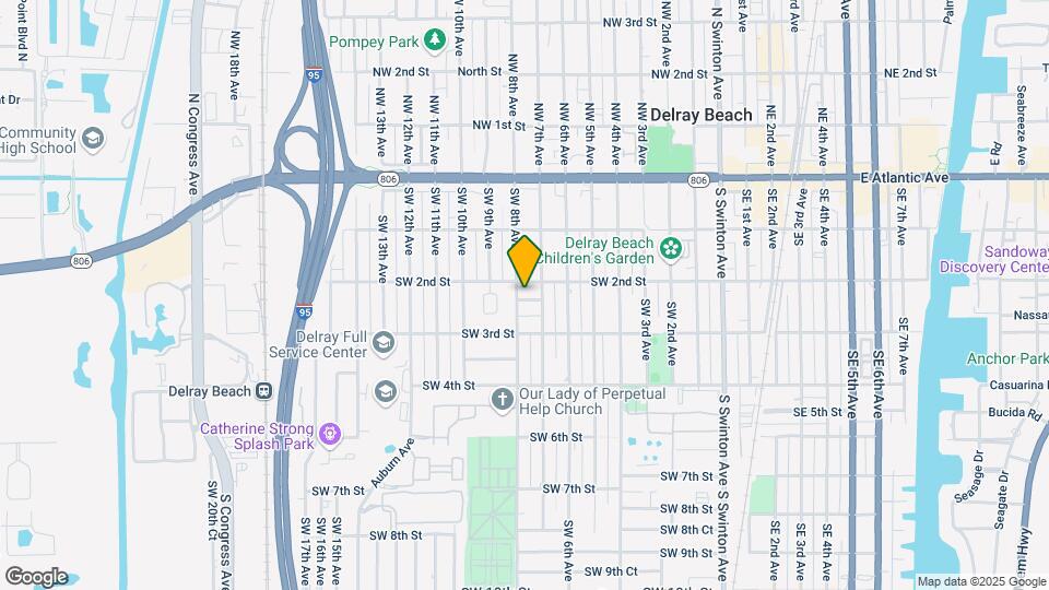 717 SW 2nd Ct Map and Location Details