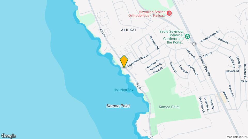 Kona Nalu Mapa y Detalles de la Ubicación