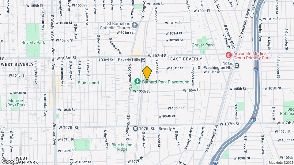 10433 S Hale Ave Map and Location Details