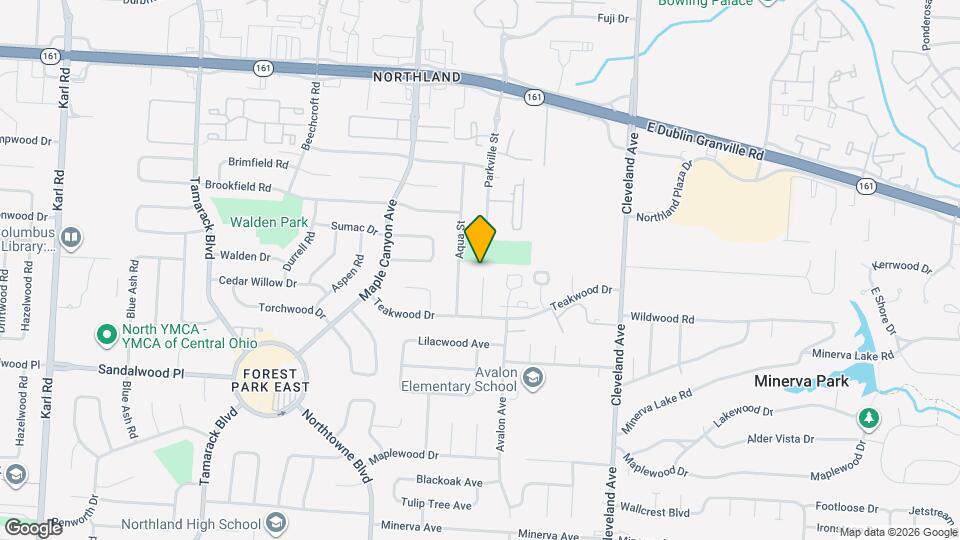 5421 Ivywood Ln Map and Location Details