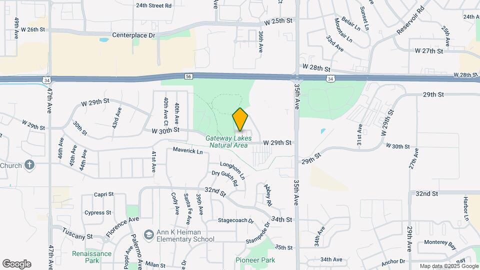3641 W 29th St Map and Location Details