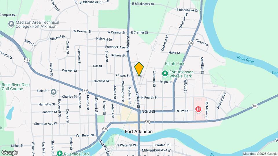 509 Oak St Map and Location Details