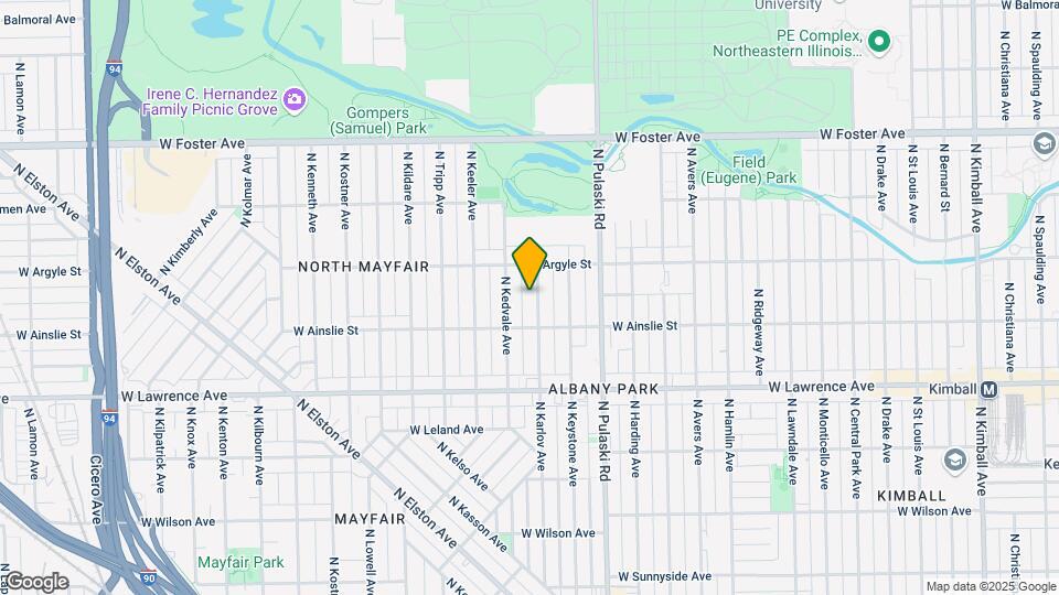 4926 N Karlov Ave Map and Location Details