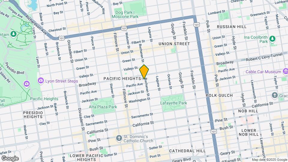 2200 Pacific Ave Map and Location Details