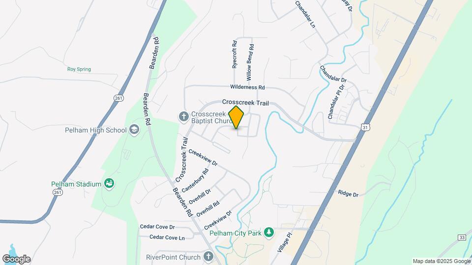724 Cahaba Manor Ct Map and Location Details