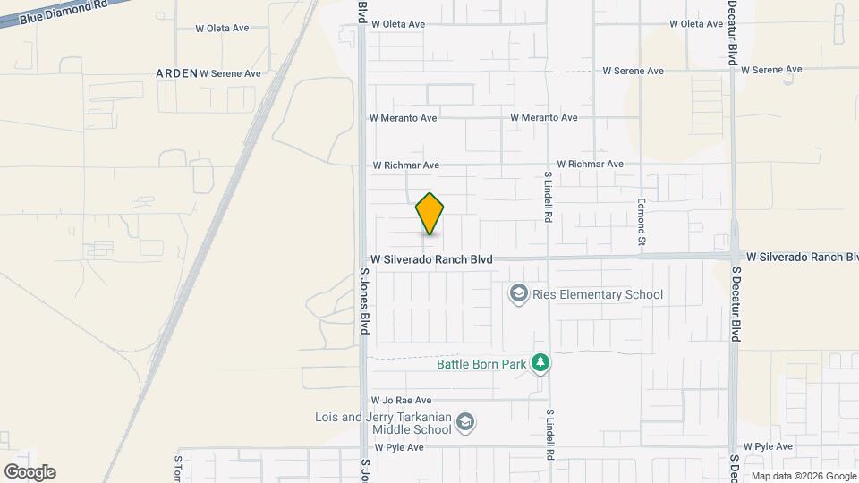 5856 Pillar Rock Ave Map and Location Details