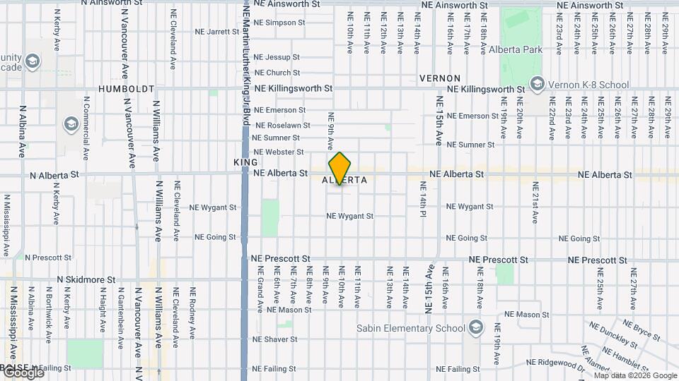 4909 NE 10th Ave Map and Location Details