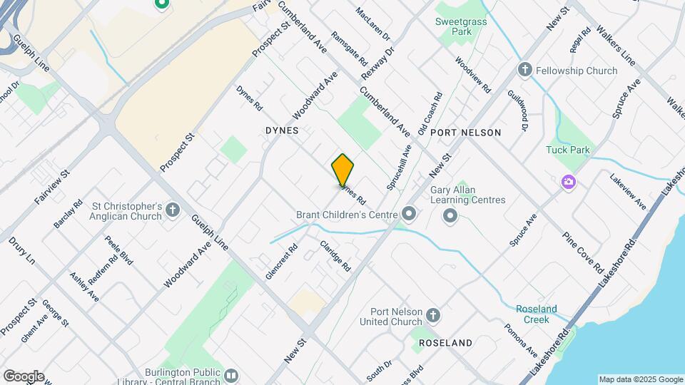 520 Dynes Rd Map and Location Details
