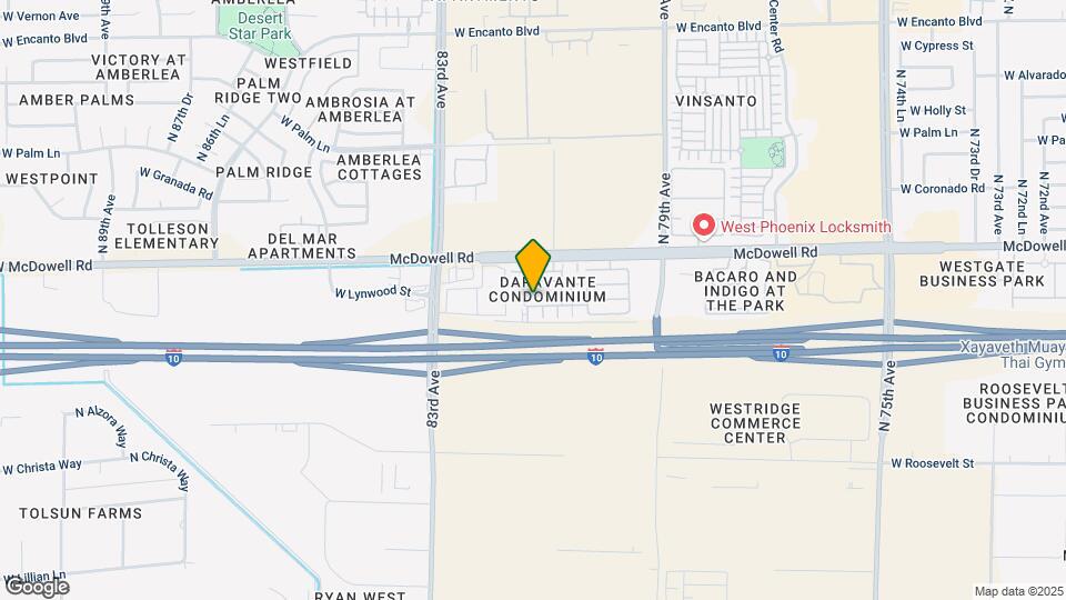 8153 W Groom Creek Rd Map and Location Details