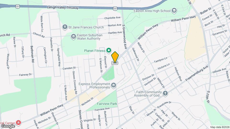 3142 William Penn Hwy Map and Location Details