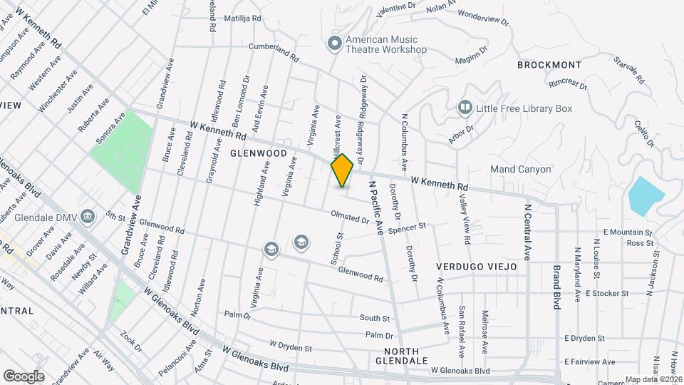 1431 Montgomery Ave Map and Location Details