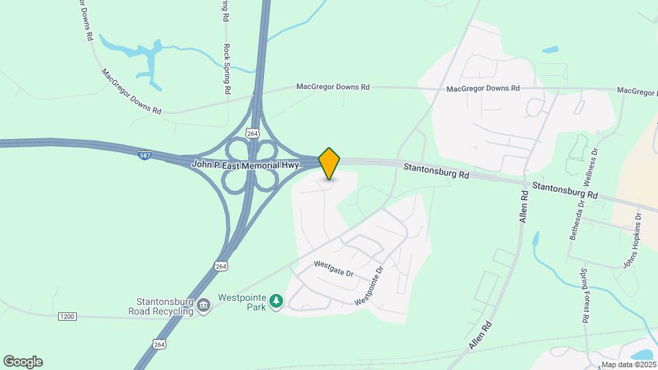 3208 Parkway Ct Map and Location Details