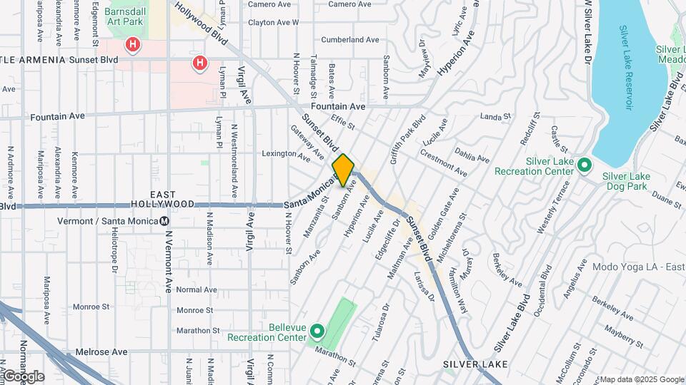 1043 Sanborn Ave Map and Location Details