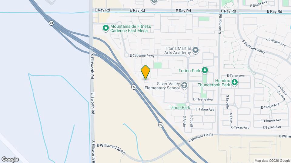 9530 E Tesla Ave Mapa y Detalles de la Ubicación