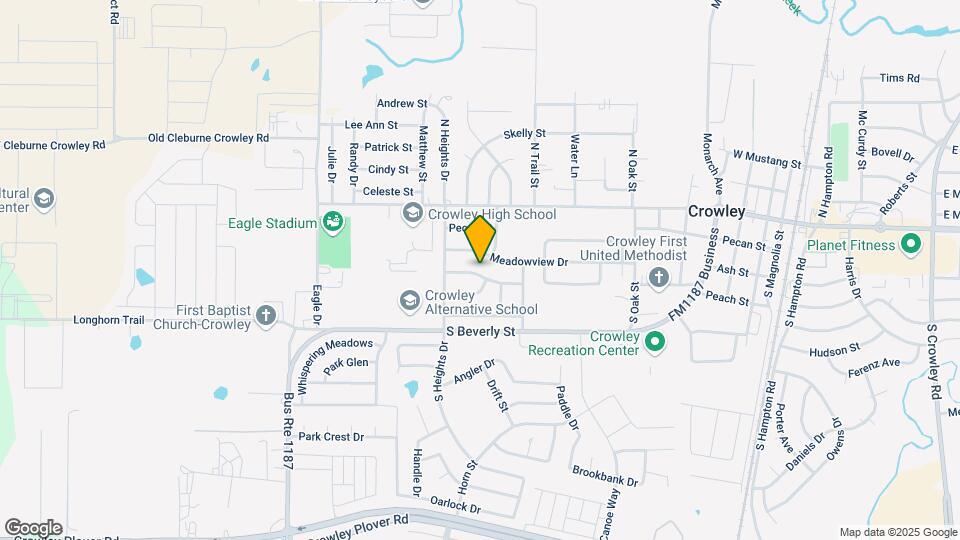 904 Redbud St Map and Location Details