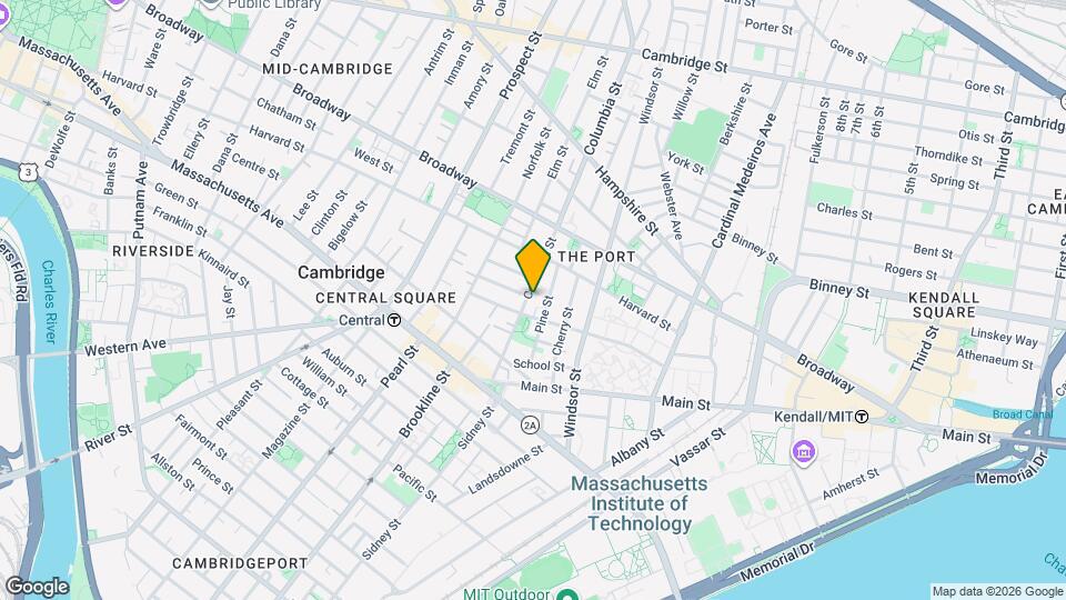 96 Columbia St, Unit 3B Mapa y Detalles de la Ubicación