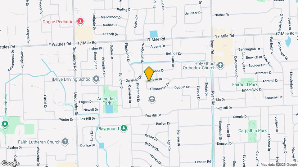 2952 Sylvan Dr Map and Location Details