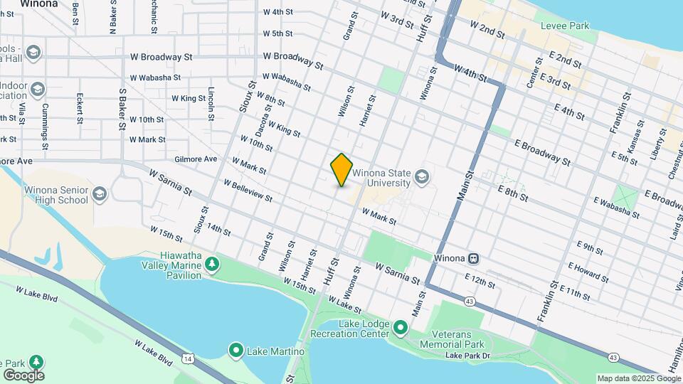520 Harriet St, Unit 9 Map and Location Details