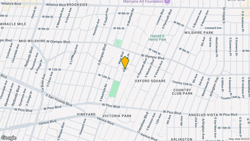 1136 Queen Anne Pl Map and Location Details