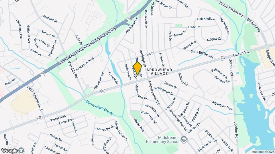 5 Adams Dr Mapa y Detalles de la Ubicación