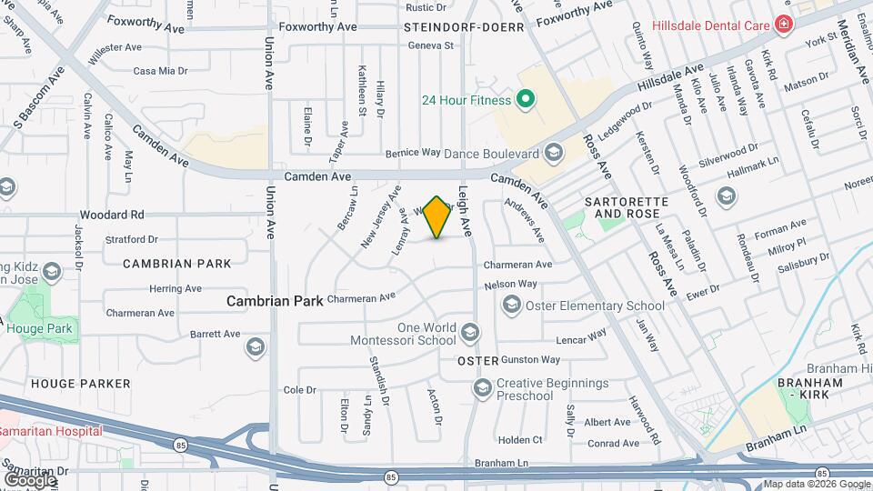 14570 Homerite Dr Map and Location Details