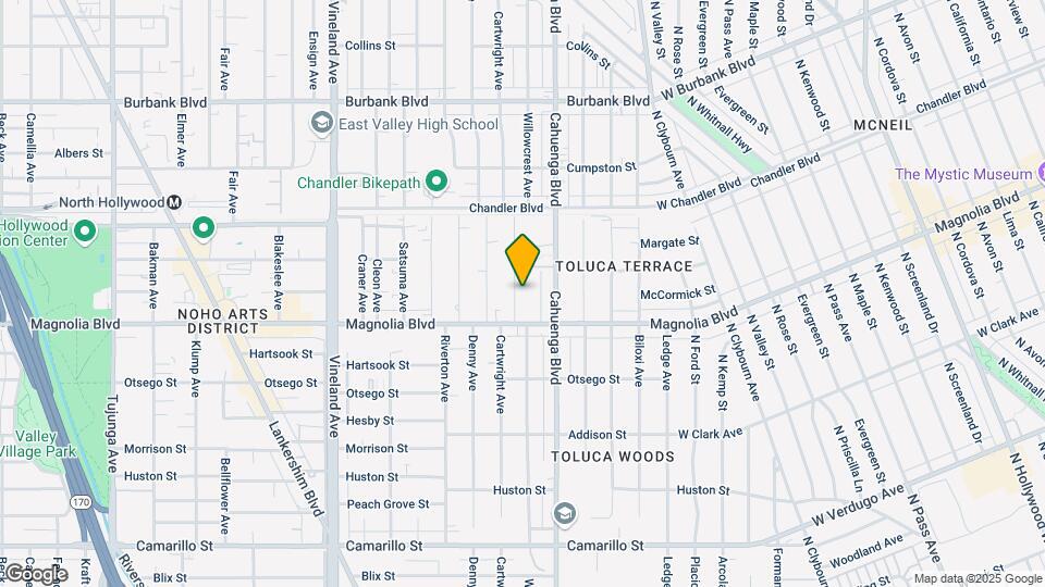 5234 Cartwright Ave Map and Location Details
