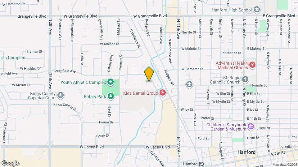 897 Greenfield Ave Map and Location Details